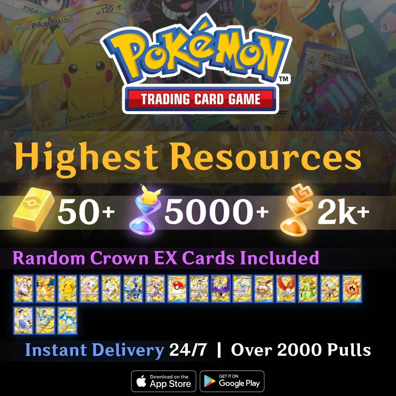 Pokémon Accounts with Highest Resources TCG Pocket GamesBay